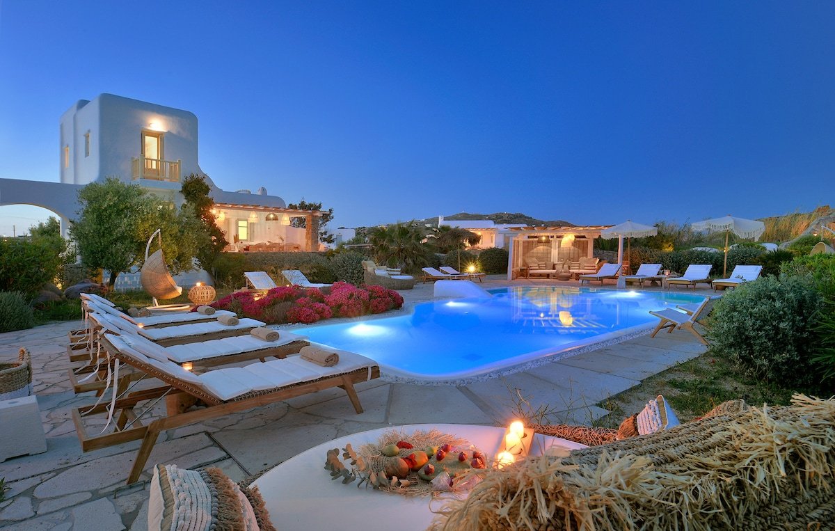 Luxury Villa Posidonia Mykonos Private Pool gallery image 5
