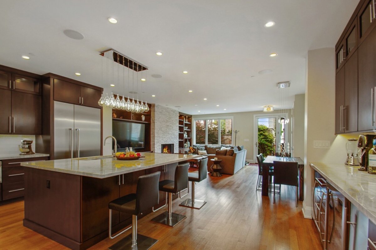 PRISTINE PREMIER LUXURY 3-STORY GREYSTONE HOME!