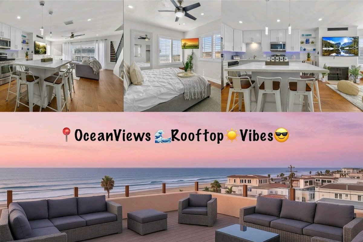 Oceanview! 2Br Loft + Rooftop Deck Ultra Modern gallery image 2