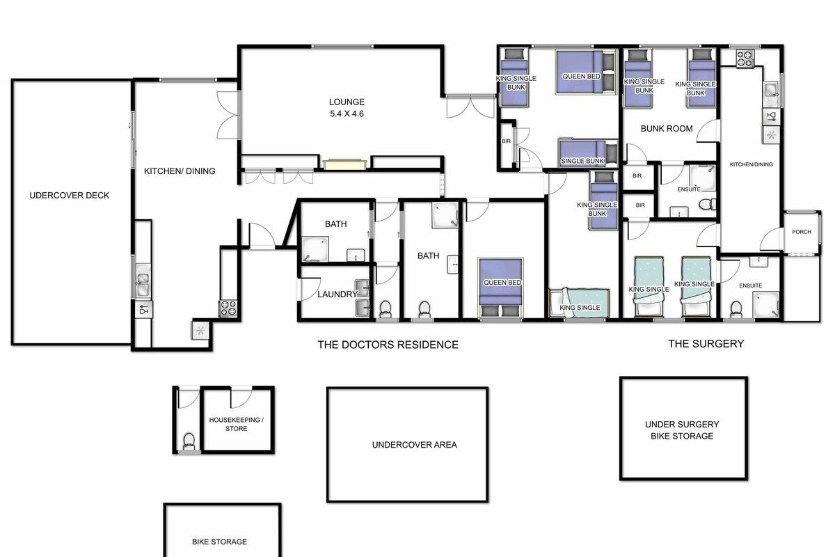 The Cure at Derby- entire front house- sleeps 18 gallery image 4