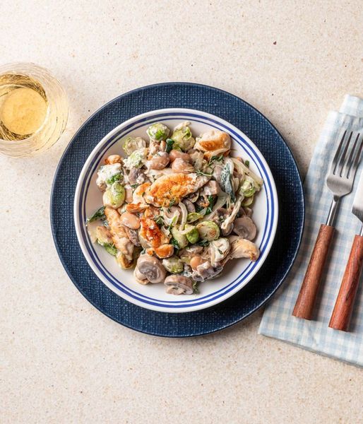 Photo of Creamy Chicken & Mushroom Medley