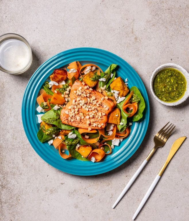 Photo of Roast Veggie & Trout Salad