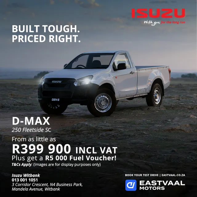 Isuzu D-Max 250 Fleetside SC