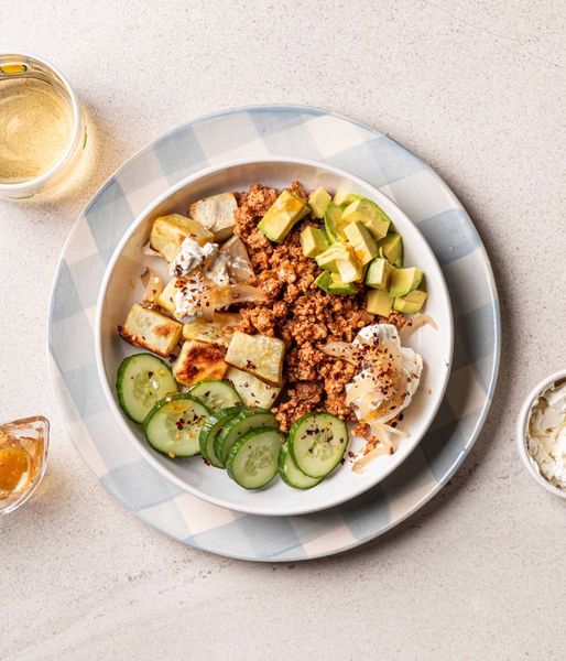 Photo of Sweet Potato, Avo & Pork Buddah Bowl