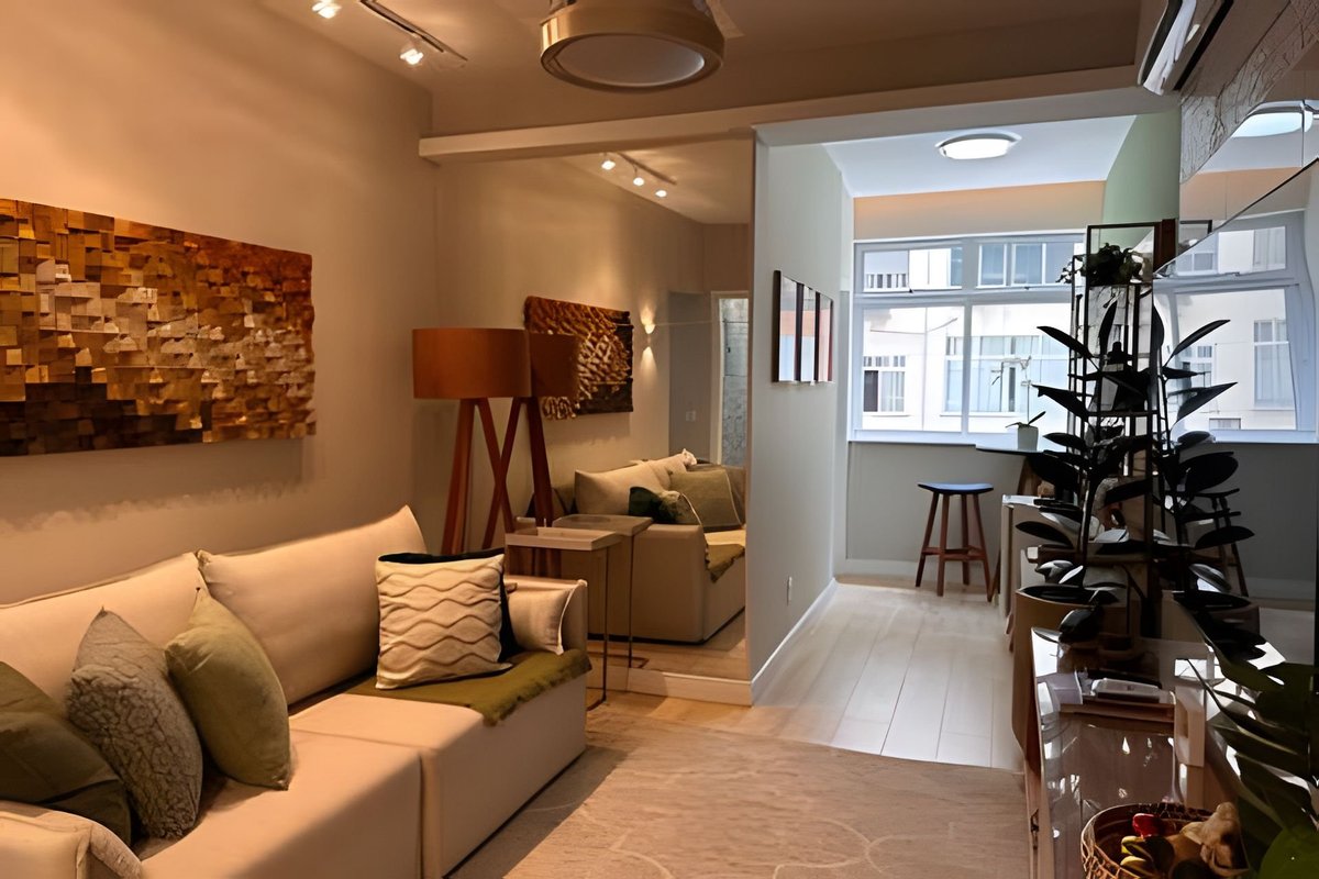 Copacabana New Stylish Apt, Beach Block, Sleeps 6