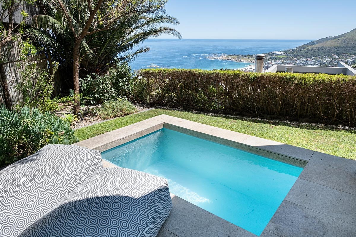 Camps Bay The View Villa Gdn apt & Pvt Pool