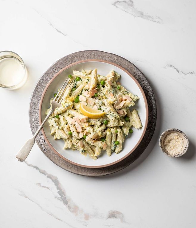 Photo of Lemon, Ricotta & Pea Pasta