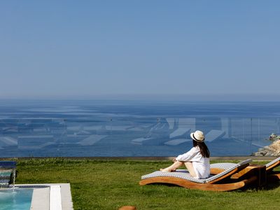 Luxury villa walking distance to Ligaria beach