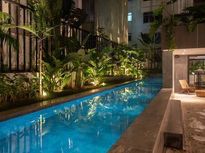 Oceanfront building: your cozy home on the beach!