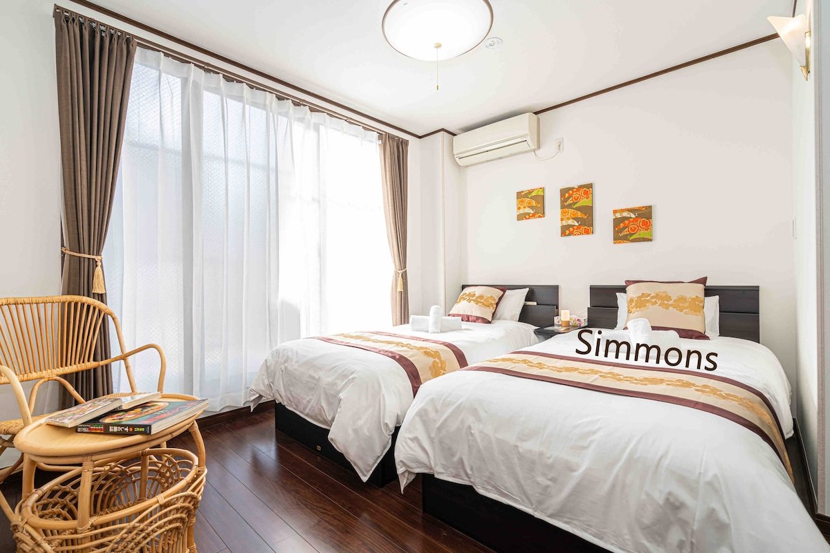 120平米貸切5室3トイレ2浴室宴会最適パーティー可和風体験、駅近空港直通、ディズニーランド直通バス gallery image 3