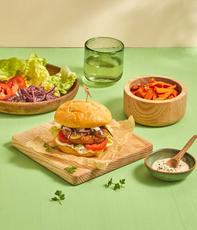 Photo of The Fab Falafel Burger