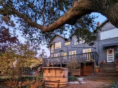 Modern Craftsman 3 Bedroom Home w/ Teak Hot Tub