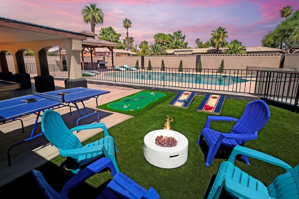 Private Oasis Near Downtown | Pool, & Backyard Fun gallery image 5