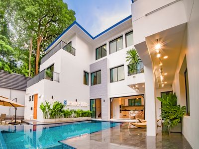 曼谷市中心｜豪华独栋泳池别墅7卧｜BTs Phrom Phong | Emquartier｜Nana