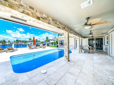 Heated Pool! Waterfront+Pool Table! Close 2 Beach!