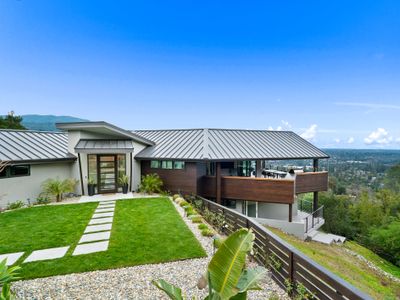 Modern oasis w/ pool & expansive views of the Bay