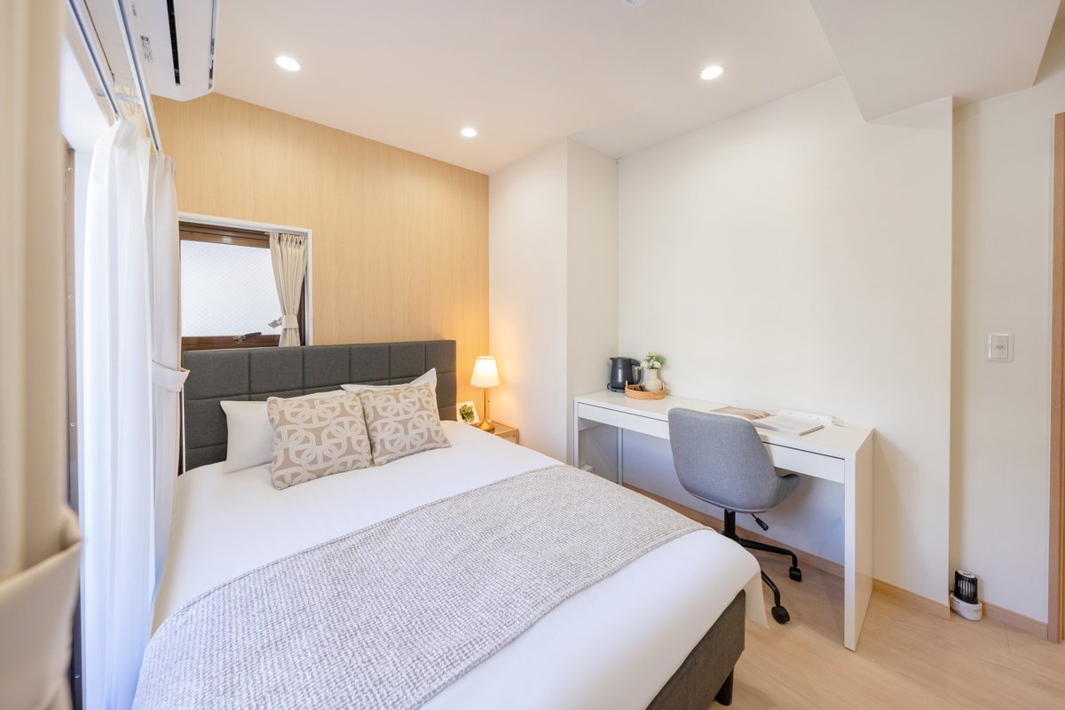 最大14人入住：2层楼独享/多卧室/厨房/电视/空调/WIFI/洗衣机/日比谷线八丁堀站7分钟