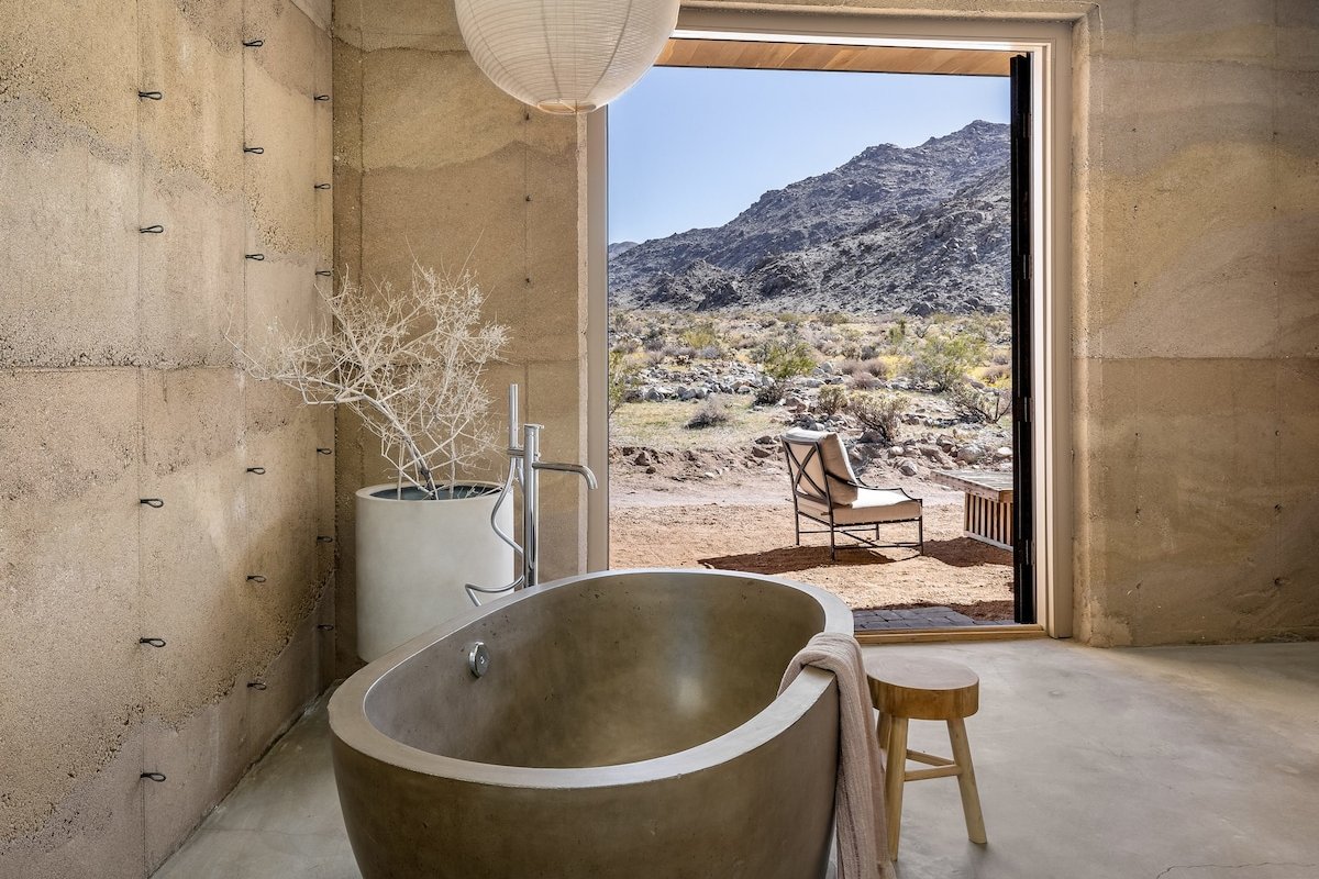 Morning Dove Rammed Earth Oasis