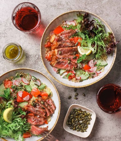 Photo of Sirloin & Fattoush Salad