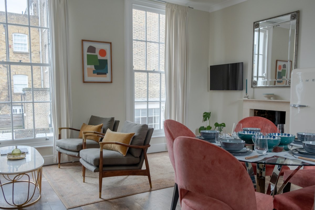 Modern 3 Bed flat in Marylebone