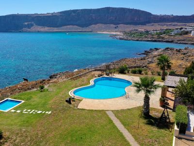 Amazing beachfront villa with private pool- Lindos