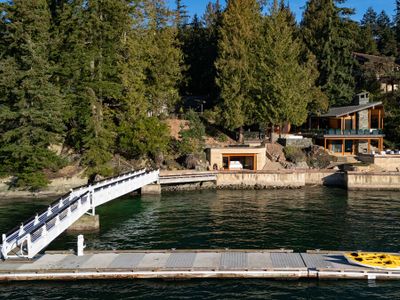 Luxury Waterfront Retreat w/ Dock & Ocean Views