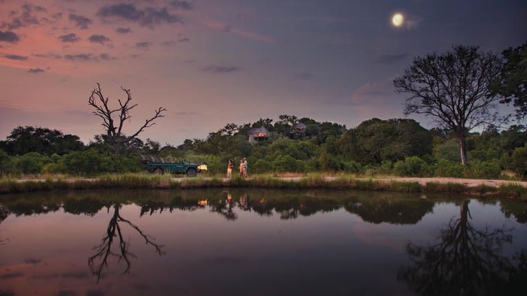 View of Leopard Hills - View from Watering hole of Leopard Hills