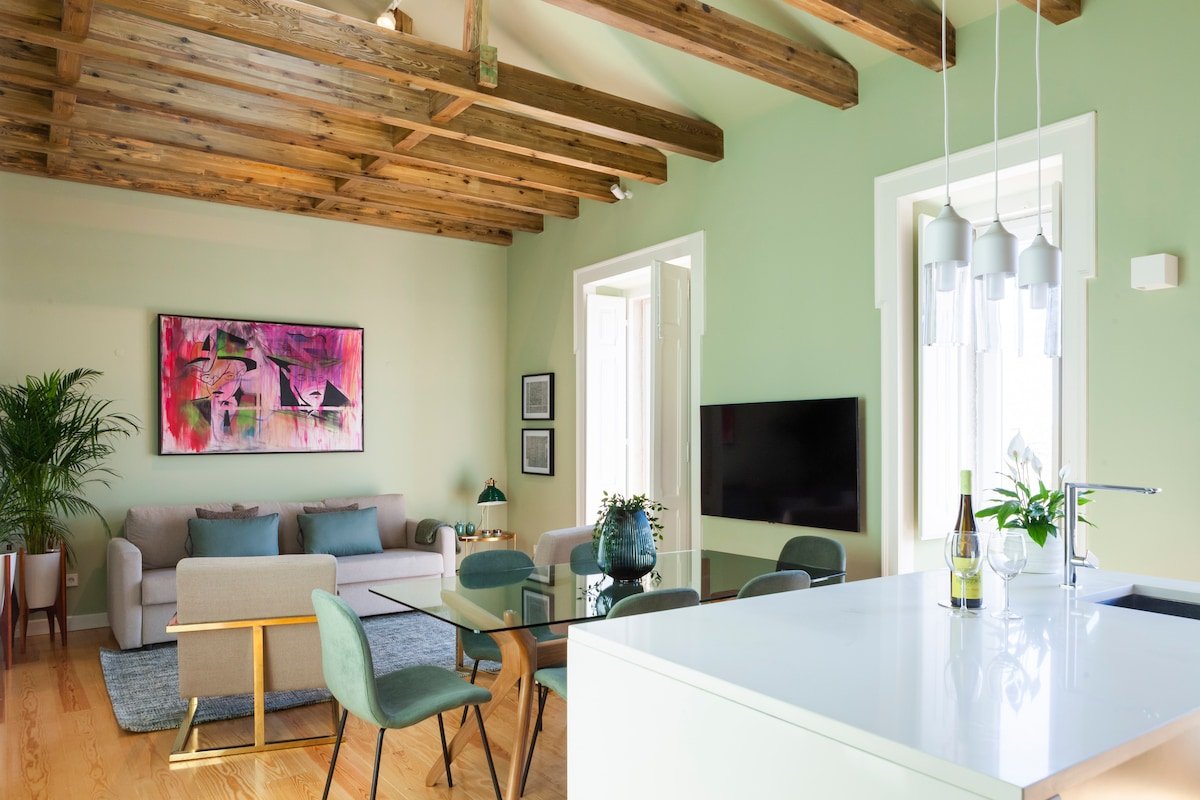 Lisbon Panoramic View 3 Bedrs+3 Baths+Balconies+AC gallery image 2