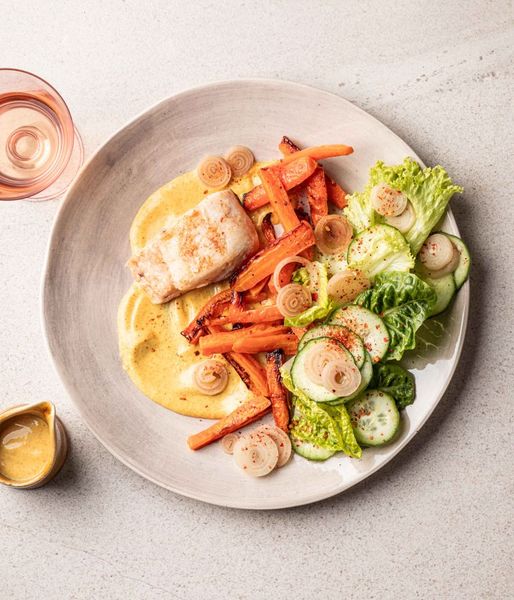 Photo of Hake & Curried Mayo