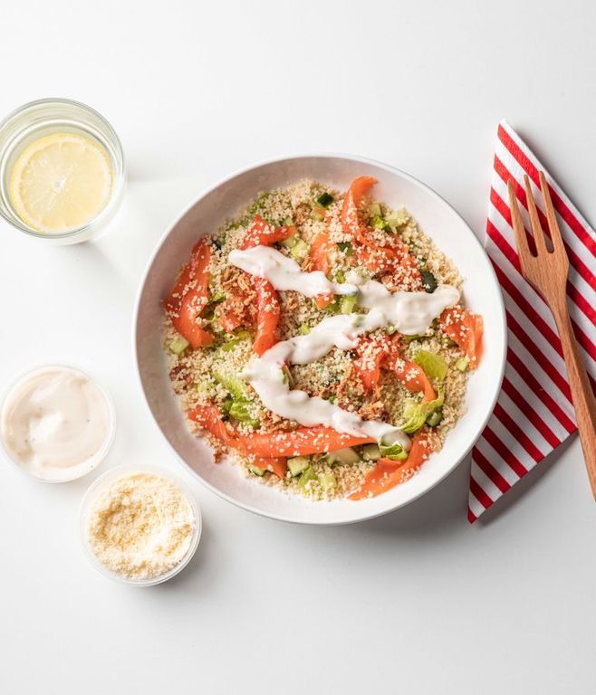 Photo of Smoked Trout Caesar Salad