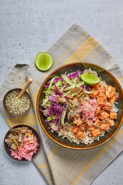 Photo of Rainbow Trout Poke Bowl