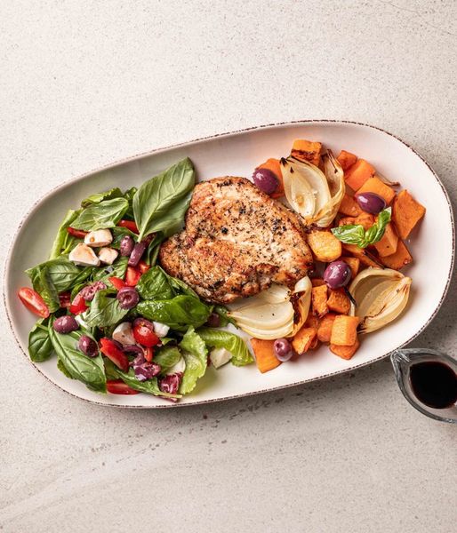 Photo of Golden Caprese Chicken