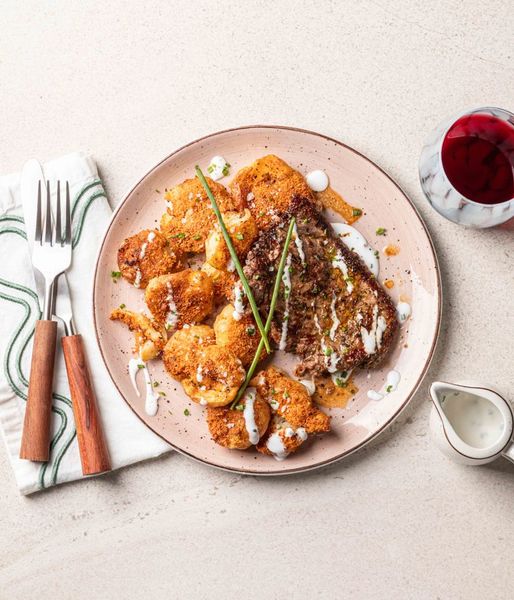 Photo of Smashed Potatoes & Beef