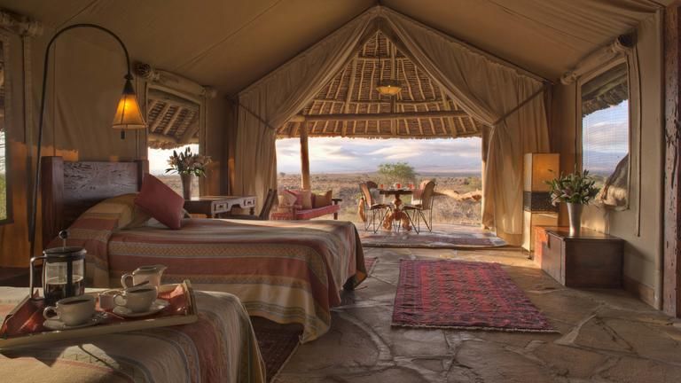 Elewana Tortilis Camp Amboseli Family Tent