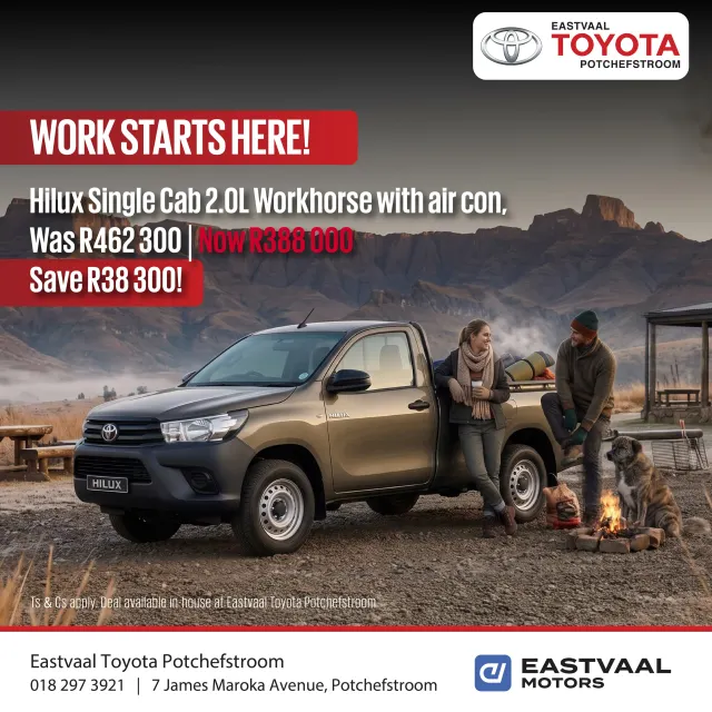 Hilux Single Cab 2.0L Workhorse