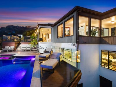 Sunset Plaza Infinity Pool House