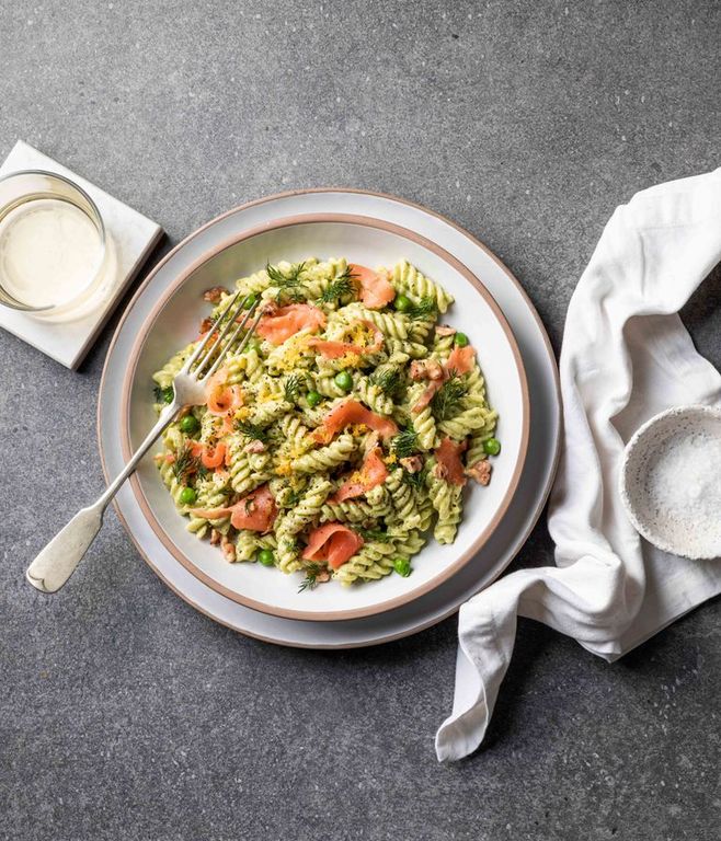 Photo of Ribboned Smoked Trout Pasta