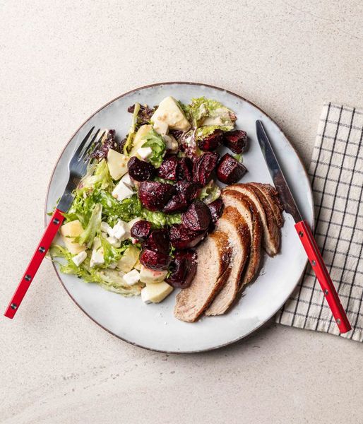 Photo of Pork Fillet & Roasted Beet Salad