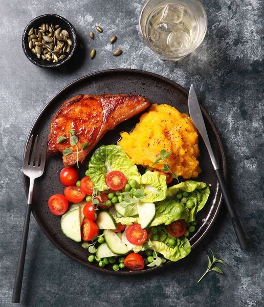 Photo of Smoky Kassler & Pumpkin Mash