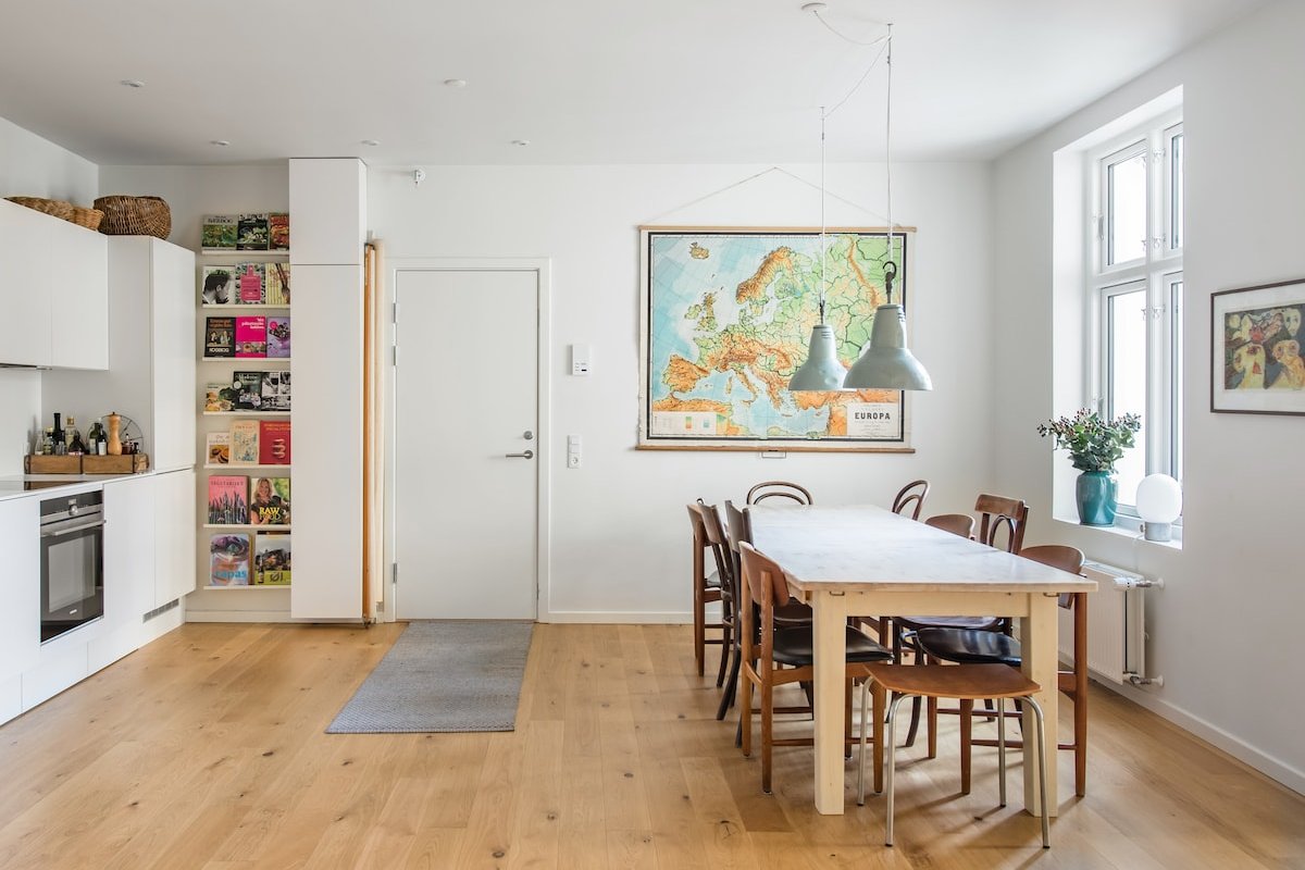 Modern, Art-Filled Apartment in the Heart of Copenhagen gallery image 5