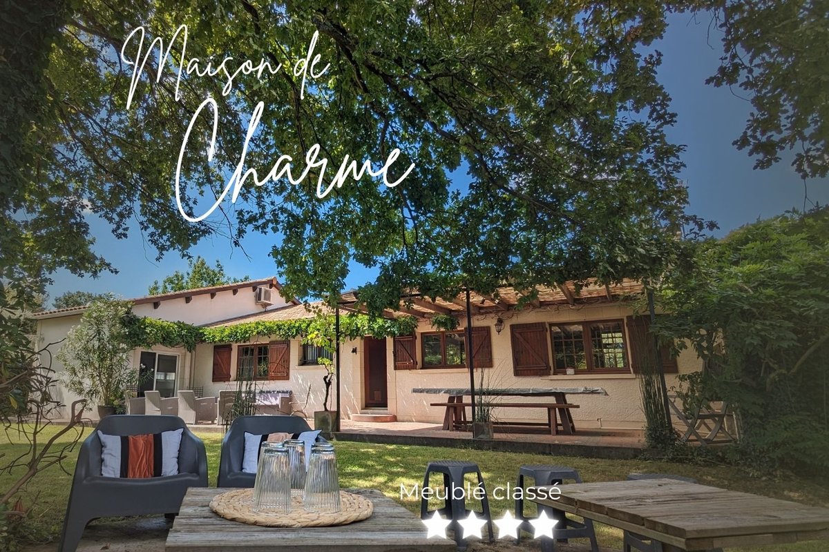 Beautiful house near Bordeaux and the coast 4*