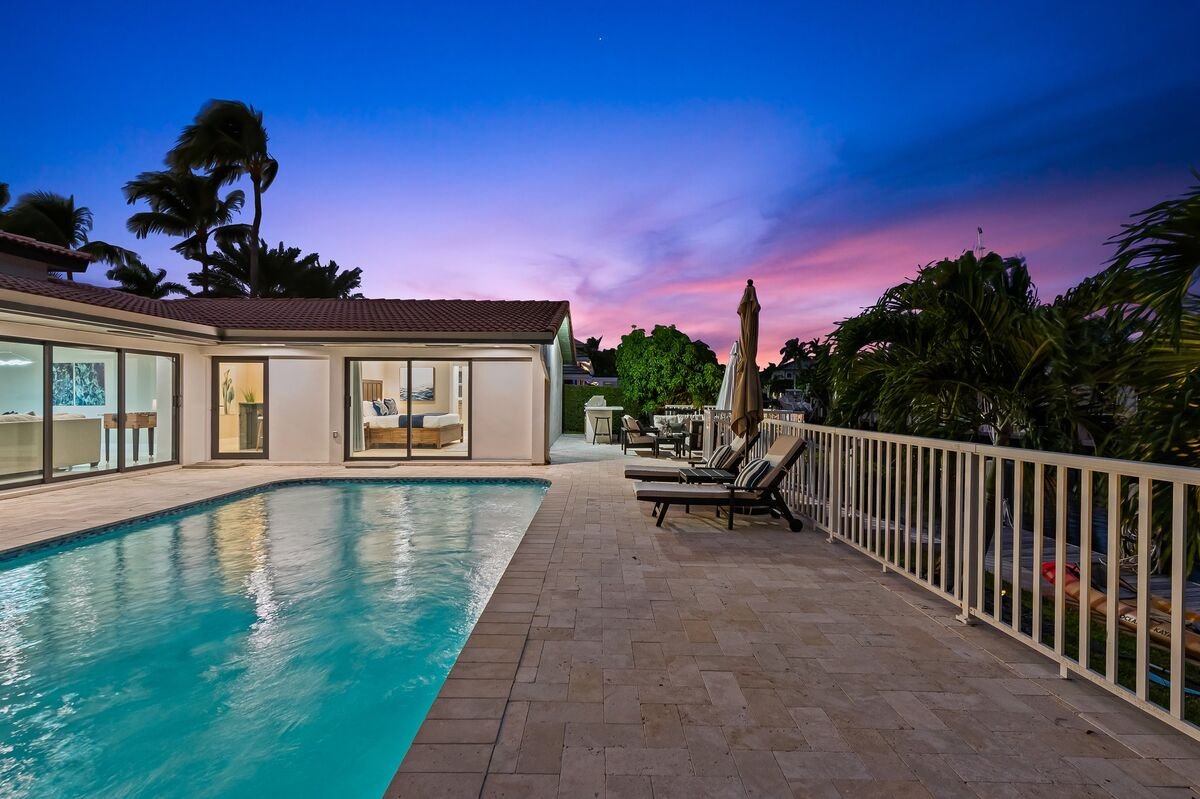 HUGE Heated Pool~Waterfront~BIG Patio + Dock gallery image 5