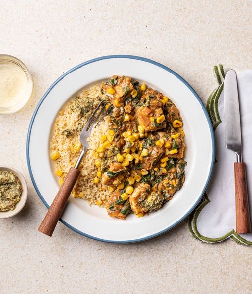 Photo of Charred Sweetcorn & Chimichurri Bowl