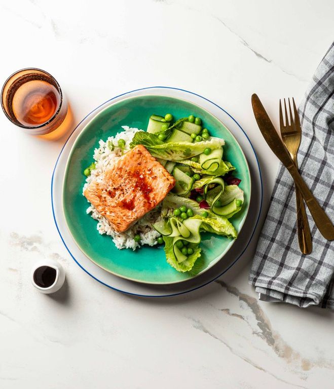 Photo of Teriyaki-glazed Trout