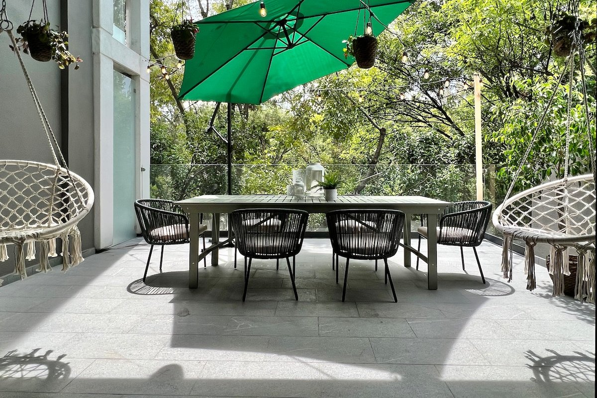 Modern 2BR Condesa w/ Private Balcony/Gym/Rooftop gallery image 4