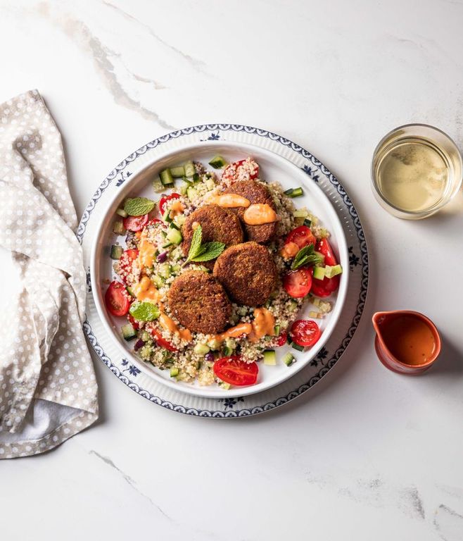Photo of Falafel & Quinoa Salad