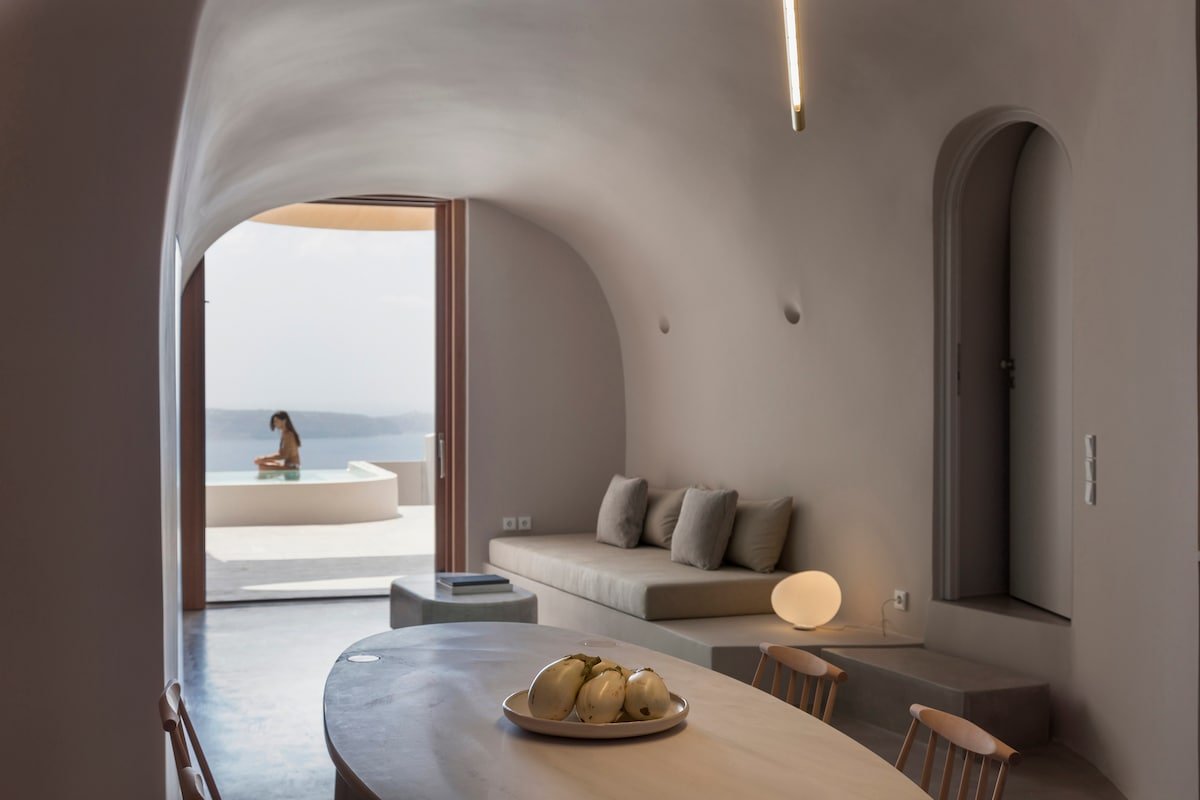 Villa Cave, Heated private pool, Caldera view gallery image 2