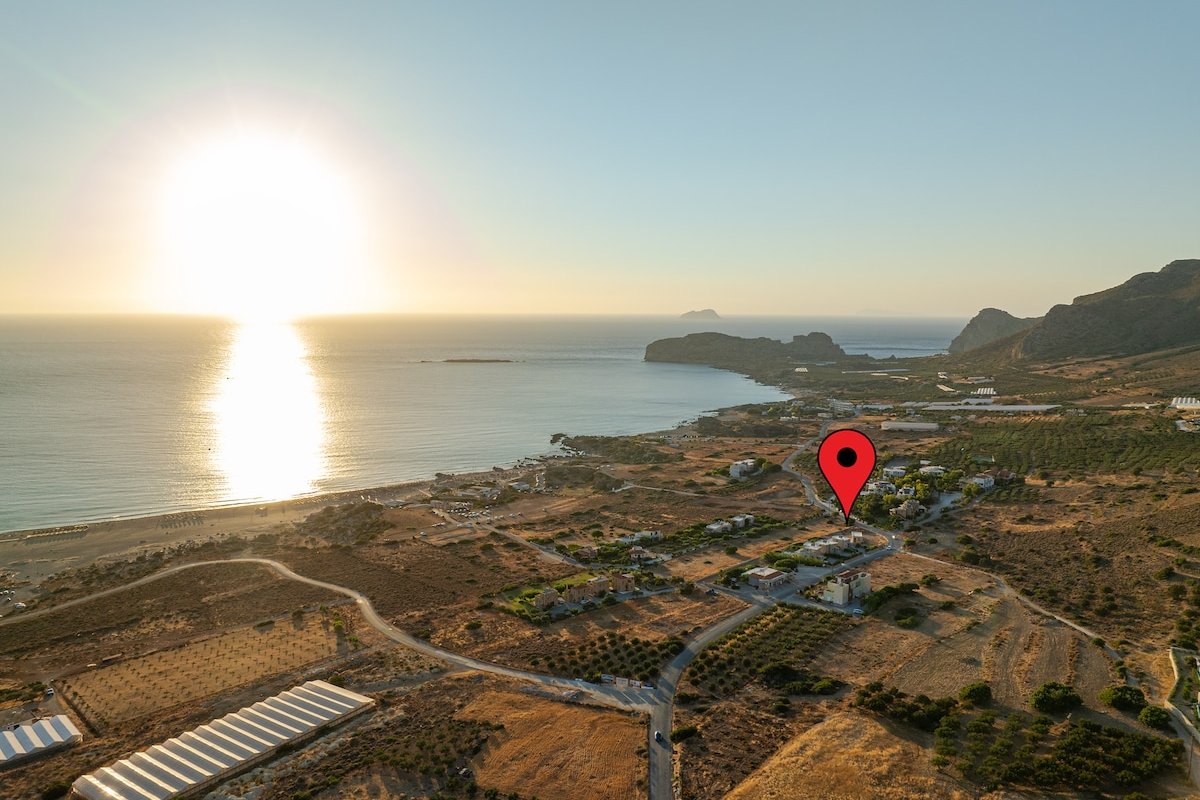 FREE daily Breakfast/450 mt to Falasarna beach/NEW gallery image 3