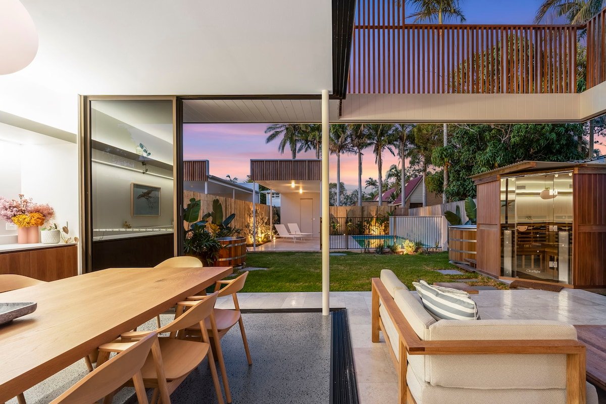 The Haven Byron Bay – Luxe Retreat: Pool Sauna Spa gallery image 5