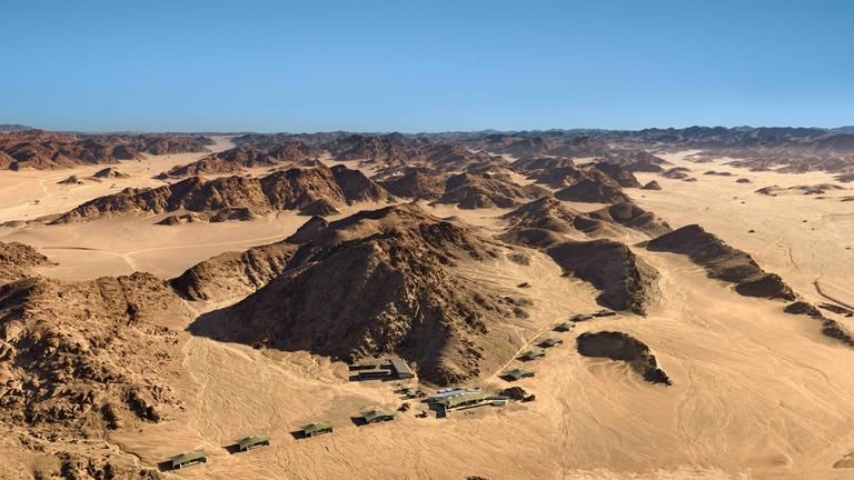 Aerial of Camp